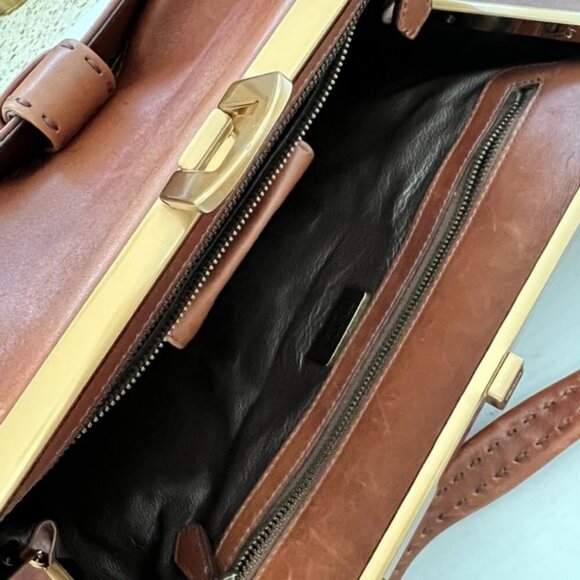 Prada Brown Doctors Bag  / VIBE - Picture 10 of 13